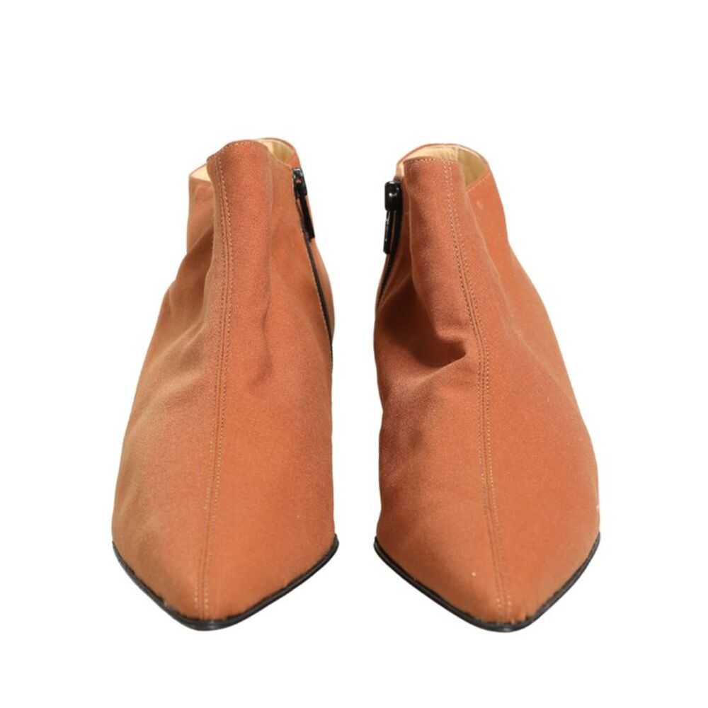 Dolce & Gabbana Brown Suede Ankle Boots Women's Shoes